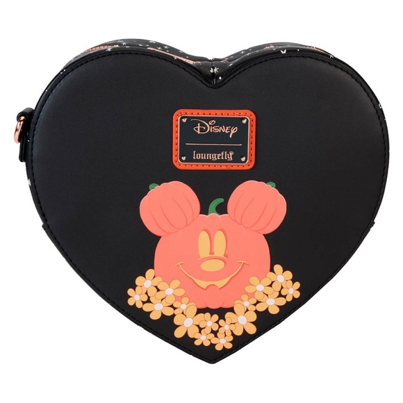 Disney Mickey and Minnie Ghost Floral Crossbody Bag - Picture 5 of 5